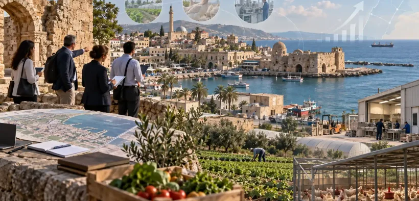 Mediterranean Harbor Growth Panorama