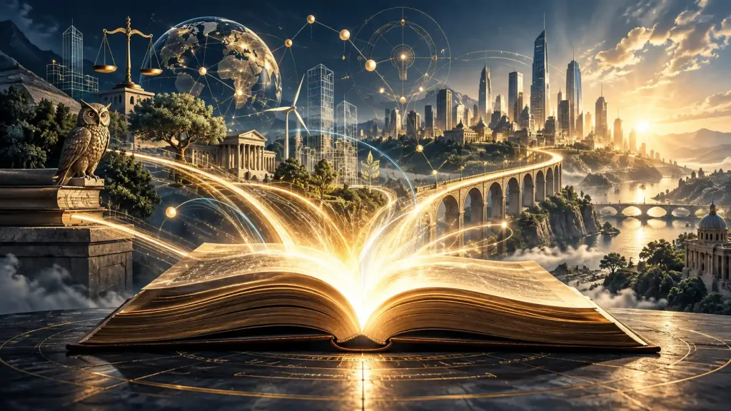 Knowledge Builds a Golden City