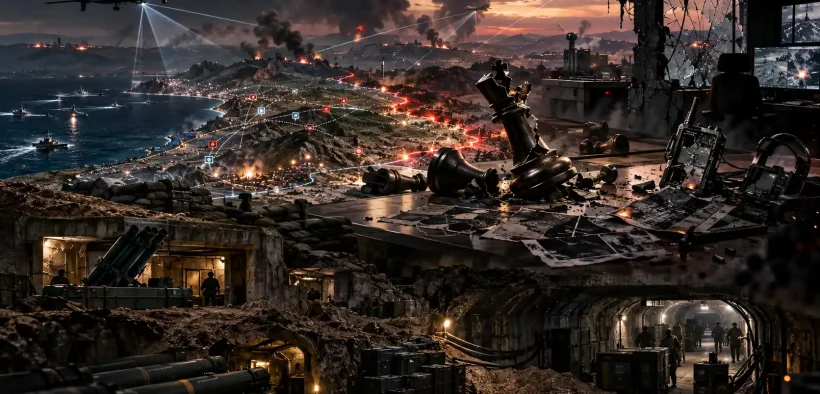 Shattered King on the Battlefield Map